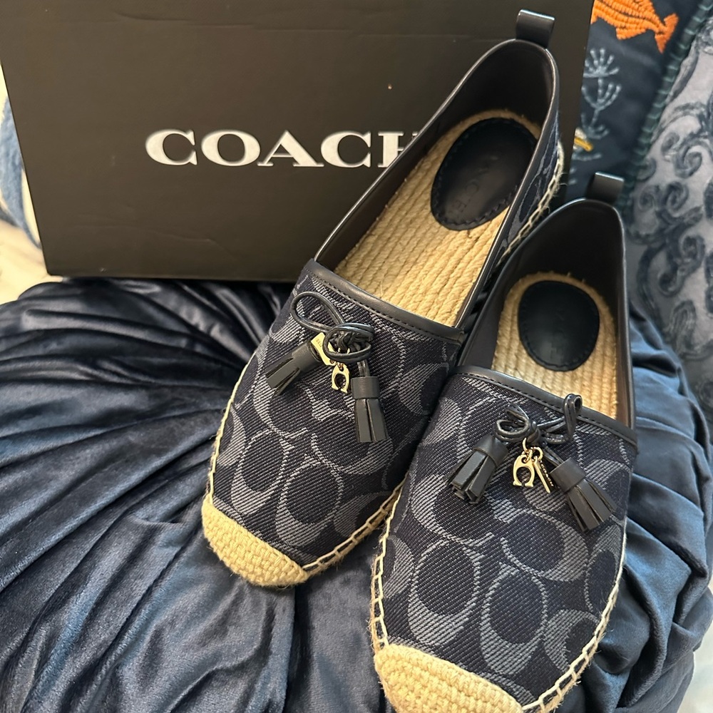 New COACH espadrille